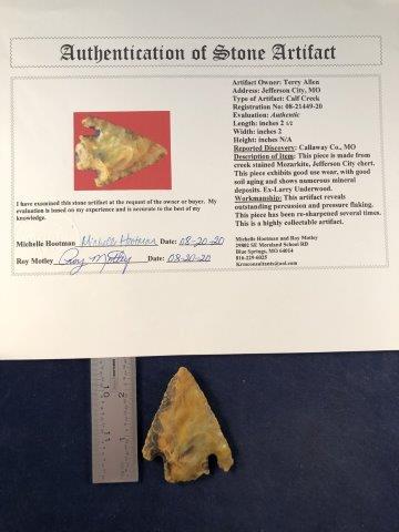 CALF CREEK        WITH COA (1 of 5)