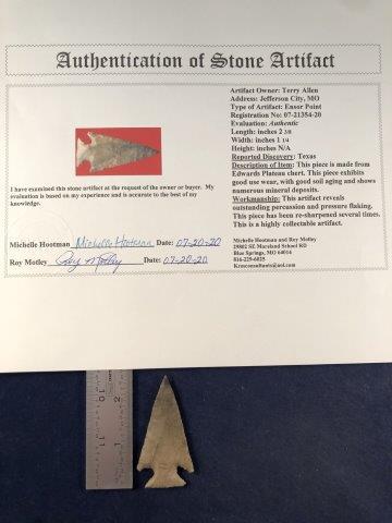 ENSOR POINT        WITH COA (1 of 5)