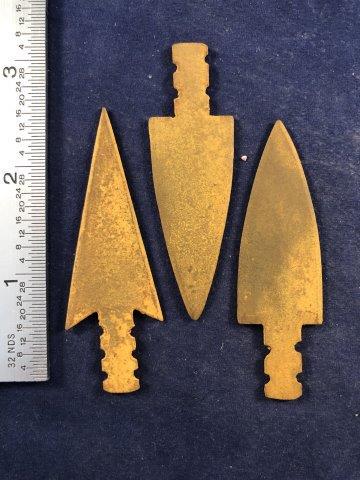 3 TRADE ARROWS     INDIAN ARTIFACT ARROWHEAD (1 of 3)