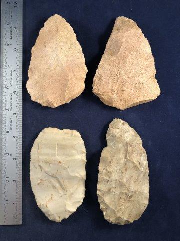 4 OHIO BLADES     INDIAN ARTIFACT ARROWHEAD (1 of 3)
