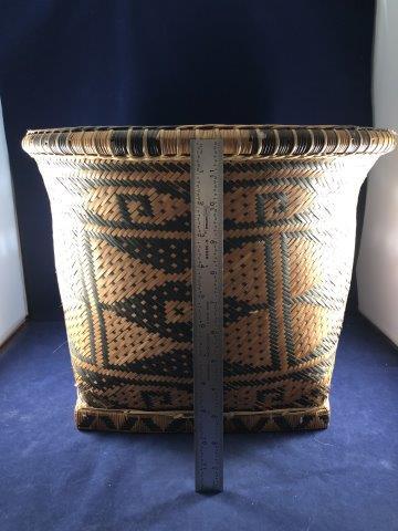 VERY NICE CHAROKEE WOVEN BASKET     INDIAN ARTIFACT (1 of 11)