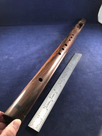 HANDMADE WOODEN FLUTE     INDIAN ARTIFACT ARROWHEAD (1 of 5)