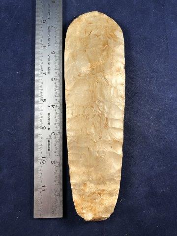 CHIPPED HOE    INDIAN ARTIFACT ARROWHEAD (1 of 3)