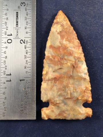 CACHE RIVER    INDIAN ARTIFACT ARROWHEAD (1 of 3)