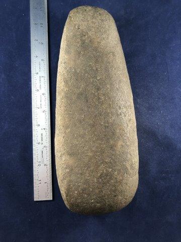LARGE CELT     INDIAN ARTIFACT ARROWHEAD (1 of 6)