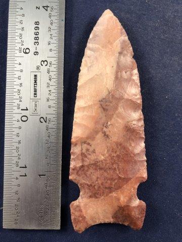 GRAHAM CAVE    INDIAN ARTIFACT ARROWHEAD (1 of 3)