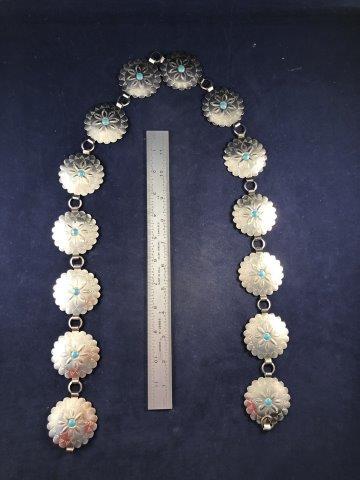 CONCHO BELT    INDIAN ARTIFACT ARROWHEAD (1 of 3)