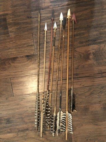 WESTERN PLAINS ARROWS    INDIAN ARTIFACT ARROWHEAD (1 of 3)