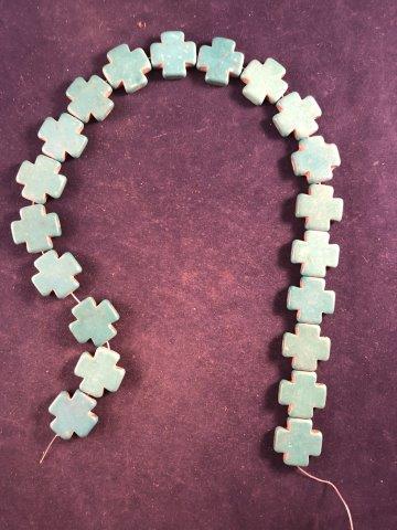 TRADE BEAD NECKLACE    INDIAN ARTIFACT ARROWHEAD (1 of 1)