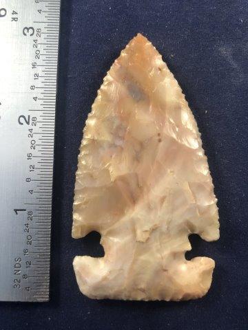 THEBES ENOTCH     INDIAN ARTIFACT ARROWHEAD (1 of 3)