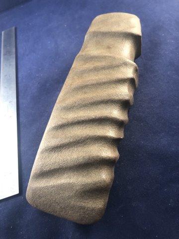 FLUTED GROOVED AXE     INDIAN ARTIFACT ARROWHEAD (1 of 4)