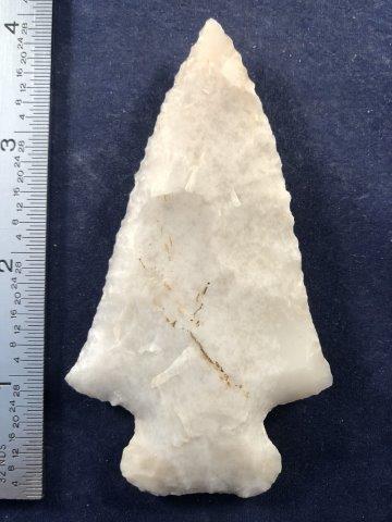 NOVACULITE POINT      INDIAN ARTIFACT ARROWHEAD (1 of 4)