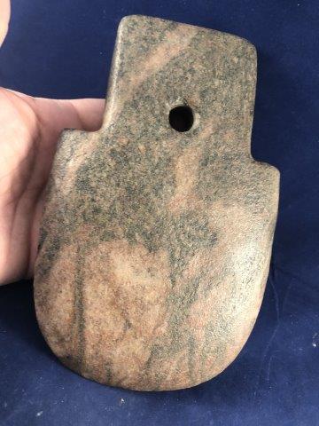 LARGE DRILLED SPUD     INDIAN ARTIFACT ARROWHEAD (1 of 4)