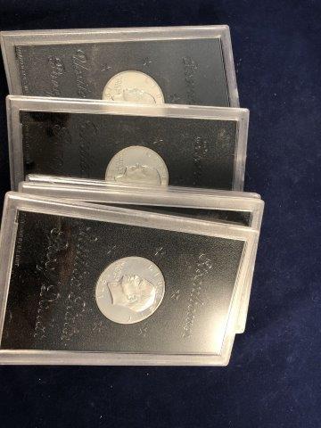 5 IKE SILVER DOLLARS     INDIAN ARTIFACT ARROWHEAD (1 of 1)