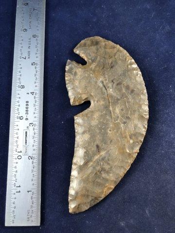 BACKTANG KNIFE     INDIAN ARTIFACT ARROWHEAD (1 of 3)