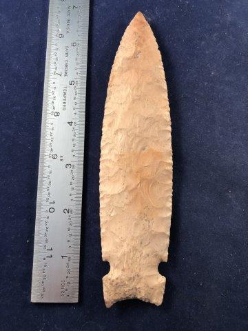 GRAHAM CAVE     INDIAN ARTIFACT ARROWHEAD (1 of 3)