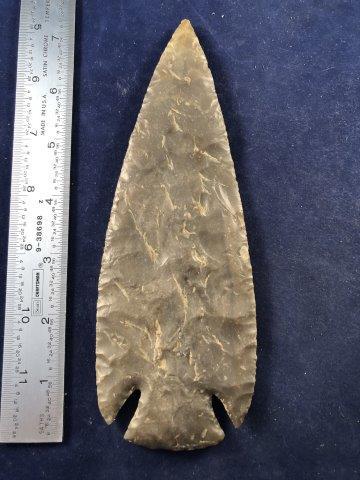 LARGE TEXAS POINT     INDIAN ARTIFACT ARROWHEAD (1 of 3)