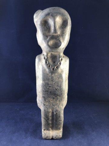 LARGE STONE HUMAN EFFIGY     INDIAN ARTIFACT ARROWHEAD (1 of 6)