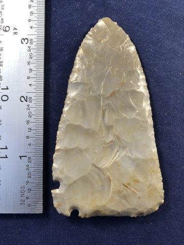 CORNER TANG     INDIAN ARTIFACT ARROWHEAD (1 of 3)