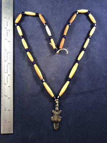 HUDSON BAY BEAVER PENDANT NECKLACE     INDIAN ARTIFACT (1 of 5)