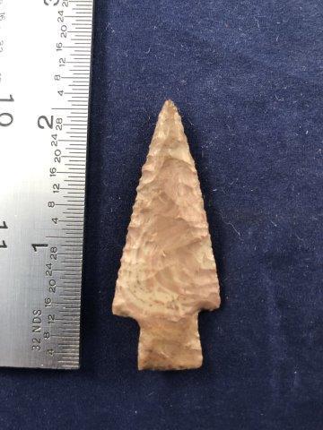 STEMMED POINT     INDIAN ARTIFACT ARROWHEAD (1 of 3)