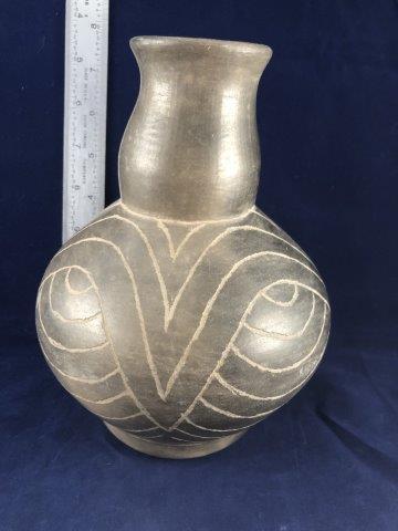 CADDO WATERBOTTLE     INDIAN ARTIFACT ARROWHEAD (1 of 4)