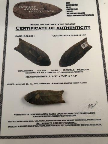 FOLSOM                   WITH COA (1 of 4)