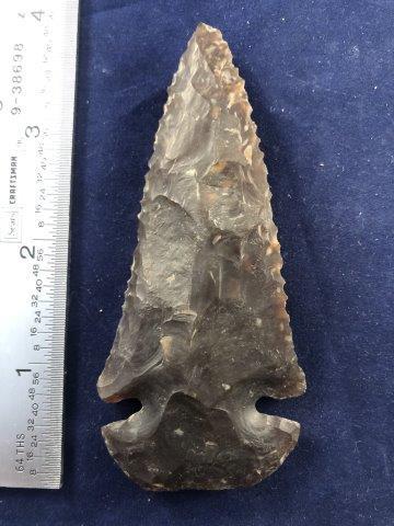 DOVETAIL     INDIAN ARTIFACT ARROWHEAD (1 of 4)