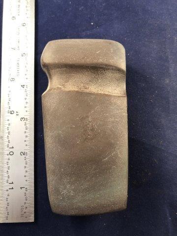 GROOVED AXE INDIAN ARTIFACT ARROWHEAD: THIS BEAUTIFUL NATIVE AMERICAN INDIAN ARTIFACT IS 4&3/4 INCHES LONG. IT IS FROM OHIO. IT WILL MAKE A GREAT ADDITION TO YOUR COLLECTION! KEY WORDS: NATIVE AMERICAN INDIAN ARTIFACT ARTIFACTS ARROWHEAD A