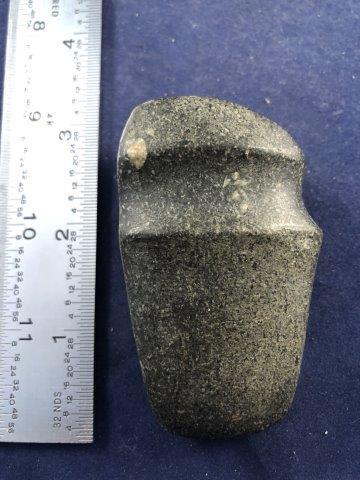 MINI GROOVED AXE     INDIAN ARTIFACT ARROWHEAD (1 of 3)