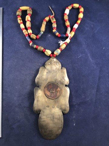 HUDSON BAY TRADE BEAD NECKLACE     INDIAN ARTIFACT (1 of 1)