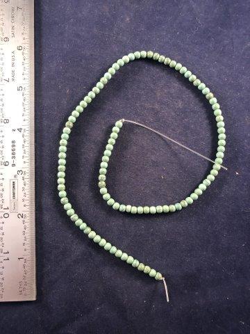 TRADE BEADS INDIAN ARTIFACT ARROWHEAD: THIS BEAUTIFUL NATIVE AMERICAN INDIAN ARTIFACT IS @14 INCHES LONG. IT WILL MAKE A GREAT ADDITION TO YOUR COLLECTION! KEY WORDS: NATIVE AMERICAN INDIAN ARTIFACT ARTIFACTS ARROWHEAD ARROWHEADS MISSISSIP