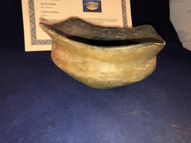 4 PEAK CADDO  BOWL       WITH COA (1 of 4)