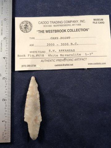 GARY     WITH MUSEUM CARD (WESTBROOK COLLECTION) Fig (1 of 1)