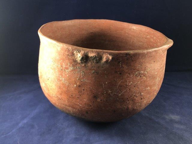 MISSISSIPPIAN NODENA REDWARE BOWL     WITH COA (1 of 5)