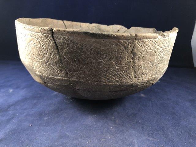 CADDO HEMPSTEAD VARIANT BOWL     WITH COA (1 of 3)