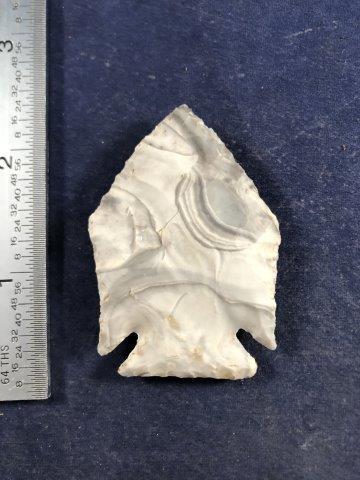 AFTON     INDIAN ARTIFACT ARROWHEAD (1 of 3)