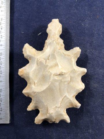 ECCENTRIC     INDIAN ARTIFACT ARROWHEAD (1 of 2)