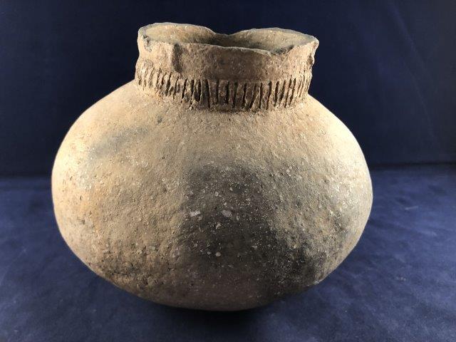 CAMBELL COMPOUND JAR     POTTERY (1 of 3)