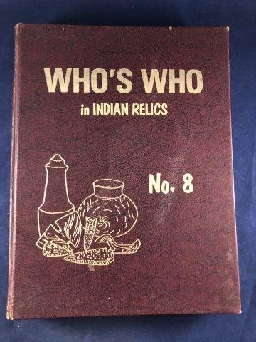 WHO'S WHO IN INDIAN ARTIFACTS BOOK #8 (1 of 1)