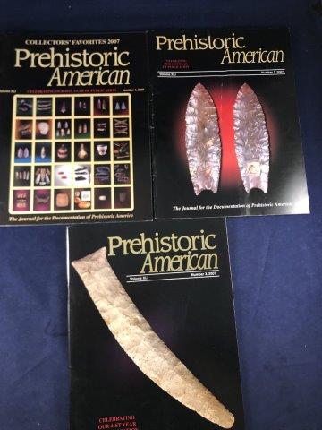 PREHISTORIC AMERICAN MAGAZINES #1, 2, & 3 - 2007 (1 of 1)