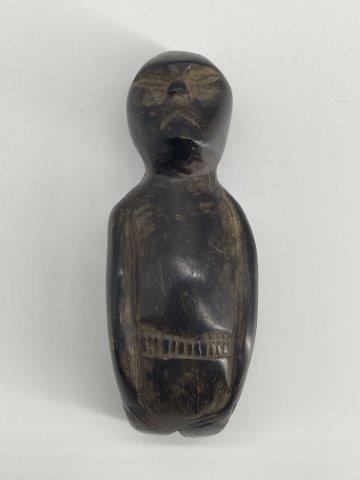 STONE HUMAN EFFIGY      INDIAN ARTIFACT ARROWHEAD (1 of 7)