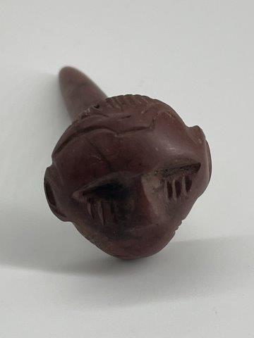 EAR SPOOL      INDIAN ARTIFACT ARROWHEAD (1 of 4)