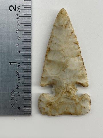 E-NOTCHED THEBES      INDIAN ARTIFACT ARROWHEAD (1 of 3)