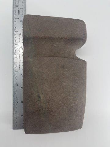 GROOVED AXE INDIAN ARTIFACT ARROWHEAD: THIS BEAUTIFUL NATIVE AMERICAN INDIAN ARTIFACT IS 7&1/2 INCHES LONG. IT IS FROM MISSOURI. IT WILL MAKE A GREAT ADDITION TO YOUR COLLECTION! KEY WORDS: NATIVE AMERICAN INDIAN ARTIFACT ARTIFACTS ARROWHE