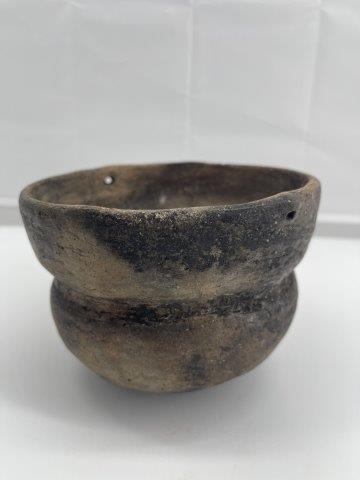 COMPOUND JAR      INDIAN ARTIFACT ARROWHEAD (1 of 5)