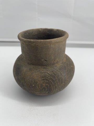 WALLS ENGRAVED MINI BOTTLE      INDIAN ARTIFACT (1 of 4)