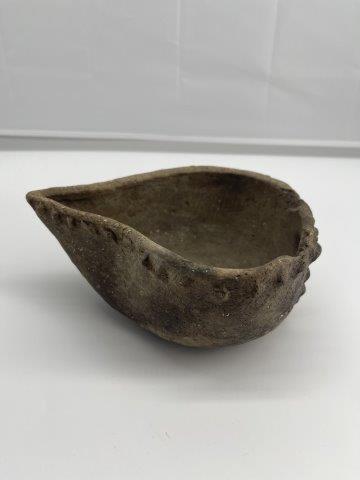 CONCH SHELL EFFIGY      INDIAN ARTIFACT ARROWHEAD (1 of 4)