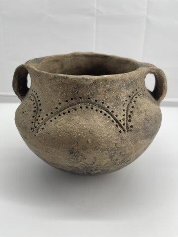 LARGE MATHEWS INCISED BOWL      INDIAN ARTIFACT (1 of 5)