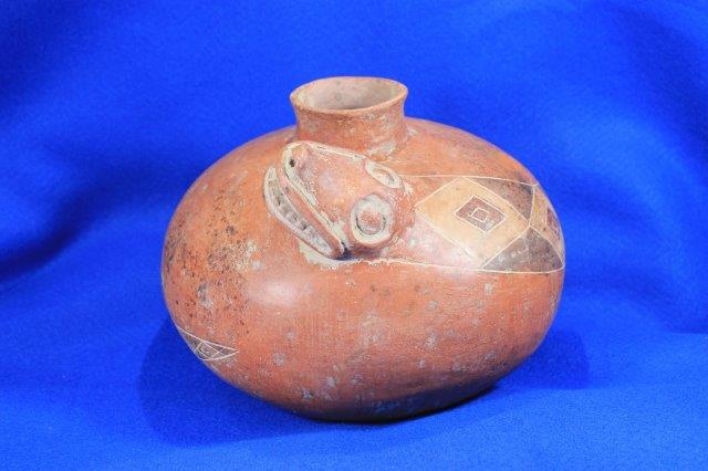 NASCA SNAKE EFFIGY OLLA      INDIAN ARTIFACT ARROWHEAD (1 of 6)